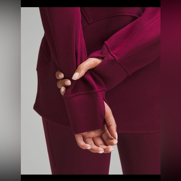 NWT! Womens Lululemon Scuba Oversized Funnel-Neck Full Zip Long. - Picture 6 of 8